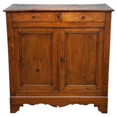 Antique French Two-Drawer and Two-Door Buffet