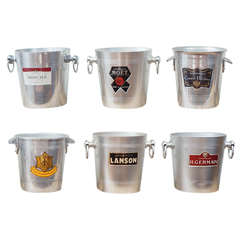 Collection of French Champagne Buckets
