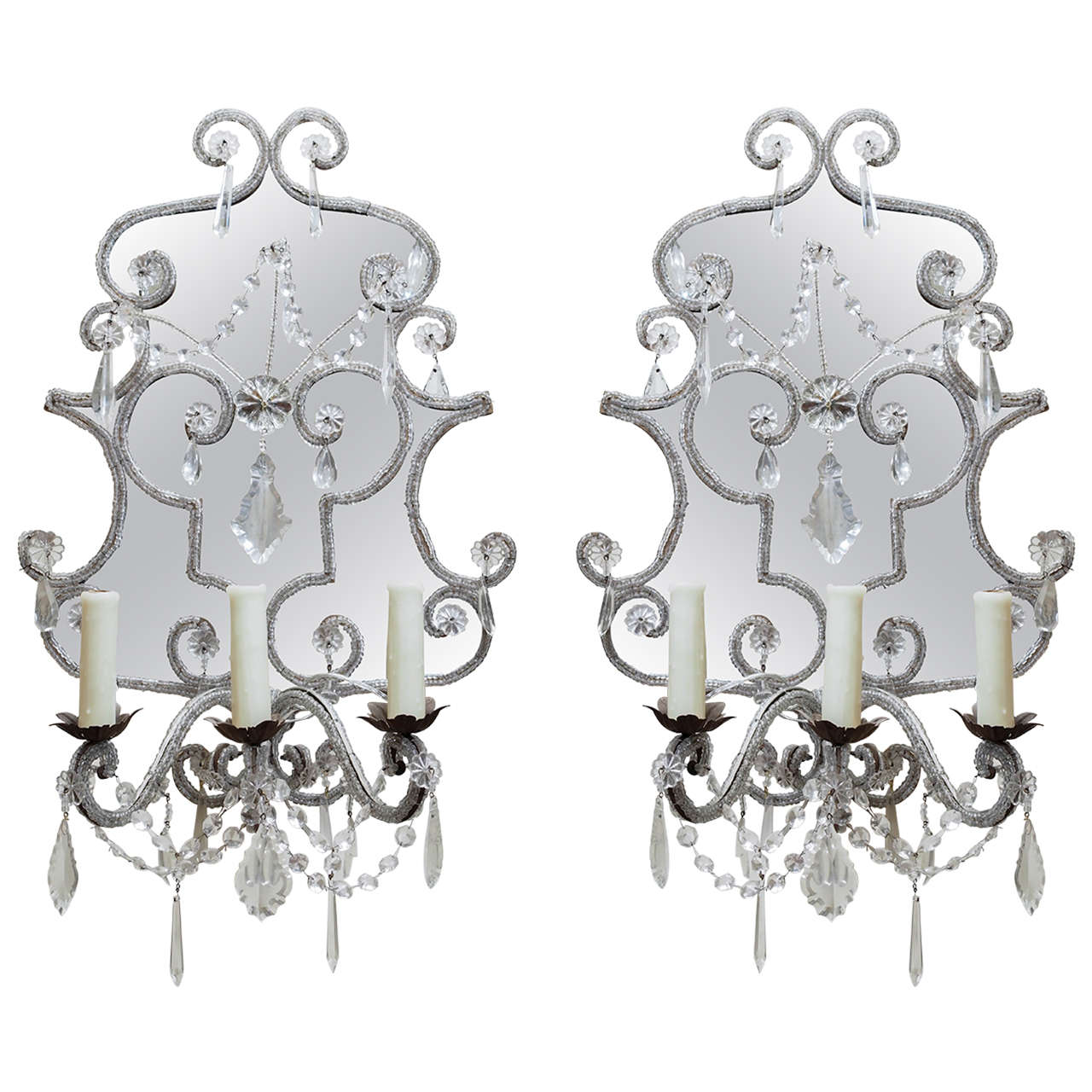 Pair of Venetian Sconces, circa 1800 For Sale