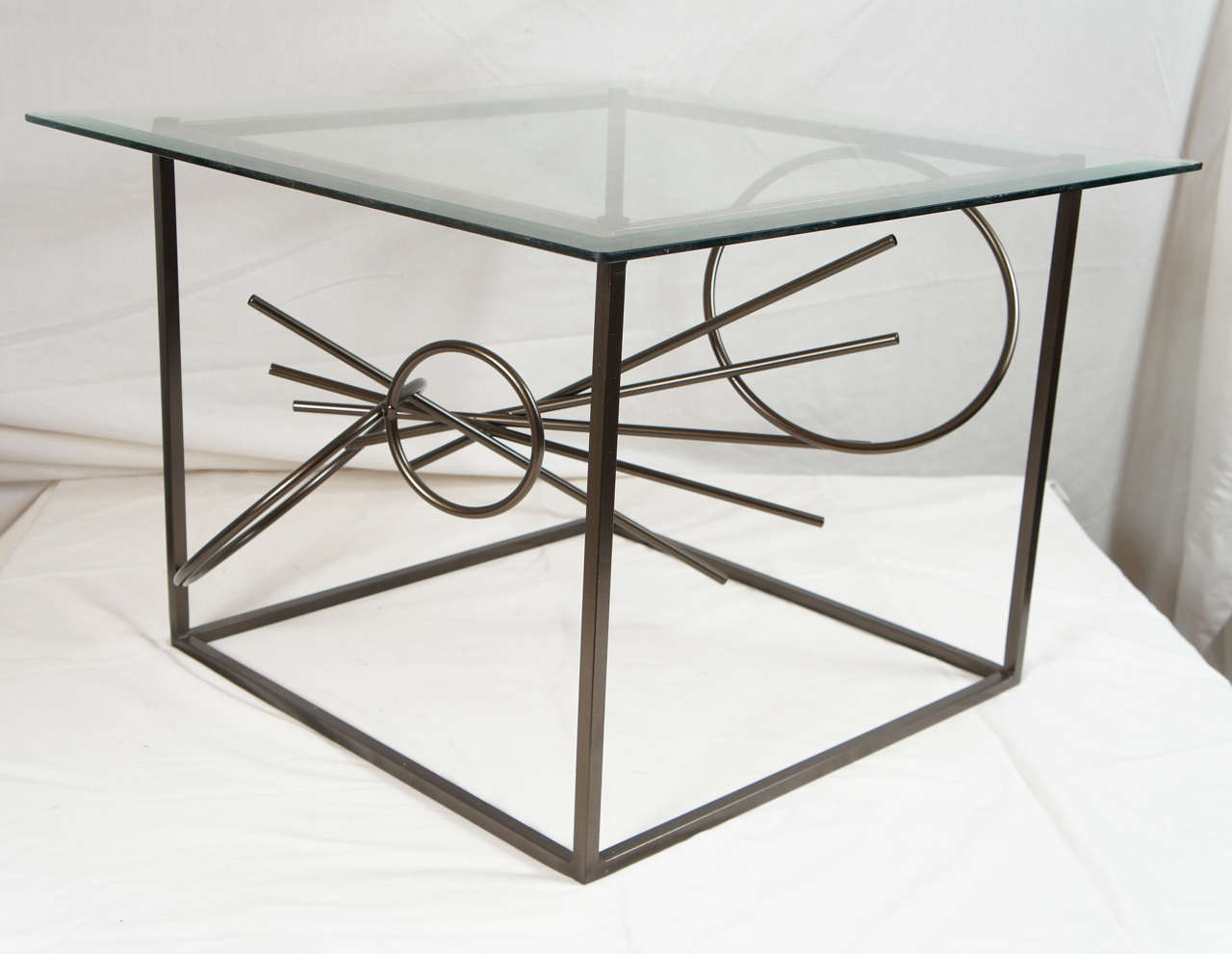 Original Custom-Made in America, One of a Kind Sculptural Table by Lou Blass For Sale 1