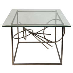 Original Custom-Made in America, One of a Kind Sculptural Table by Lou Blass