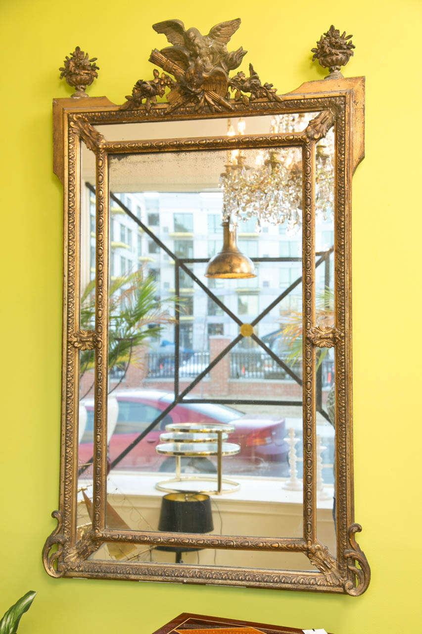 French Giltwood Mirror