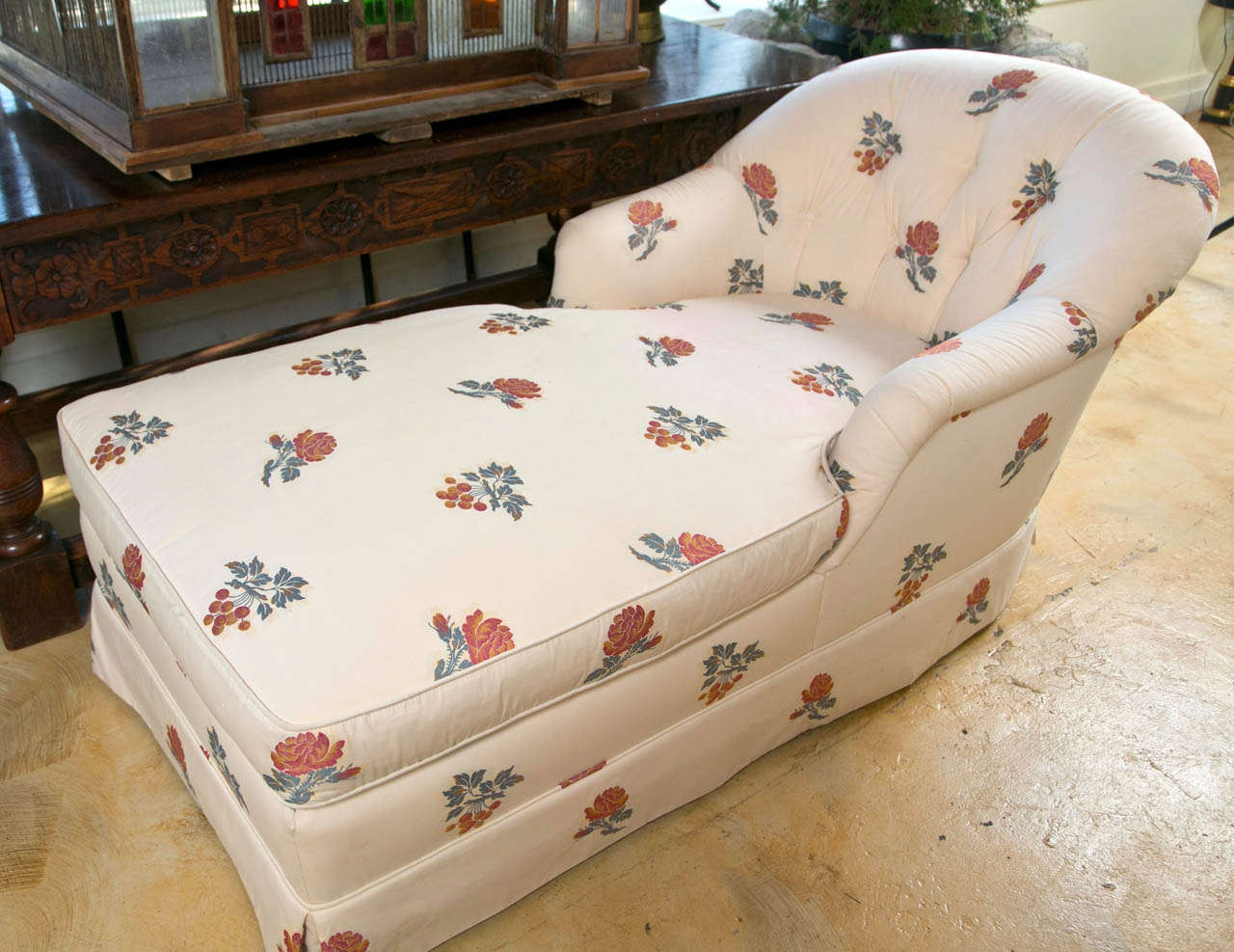 American Brunschwig & Fils Chaise For Sale