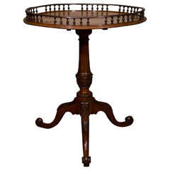 18th Century English Mahogany End Table 10