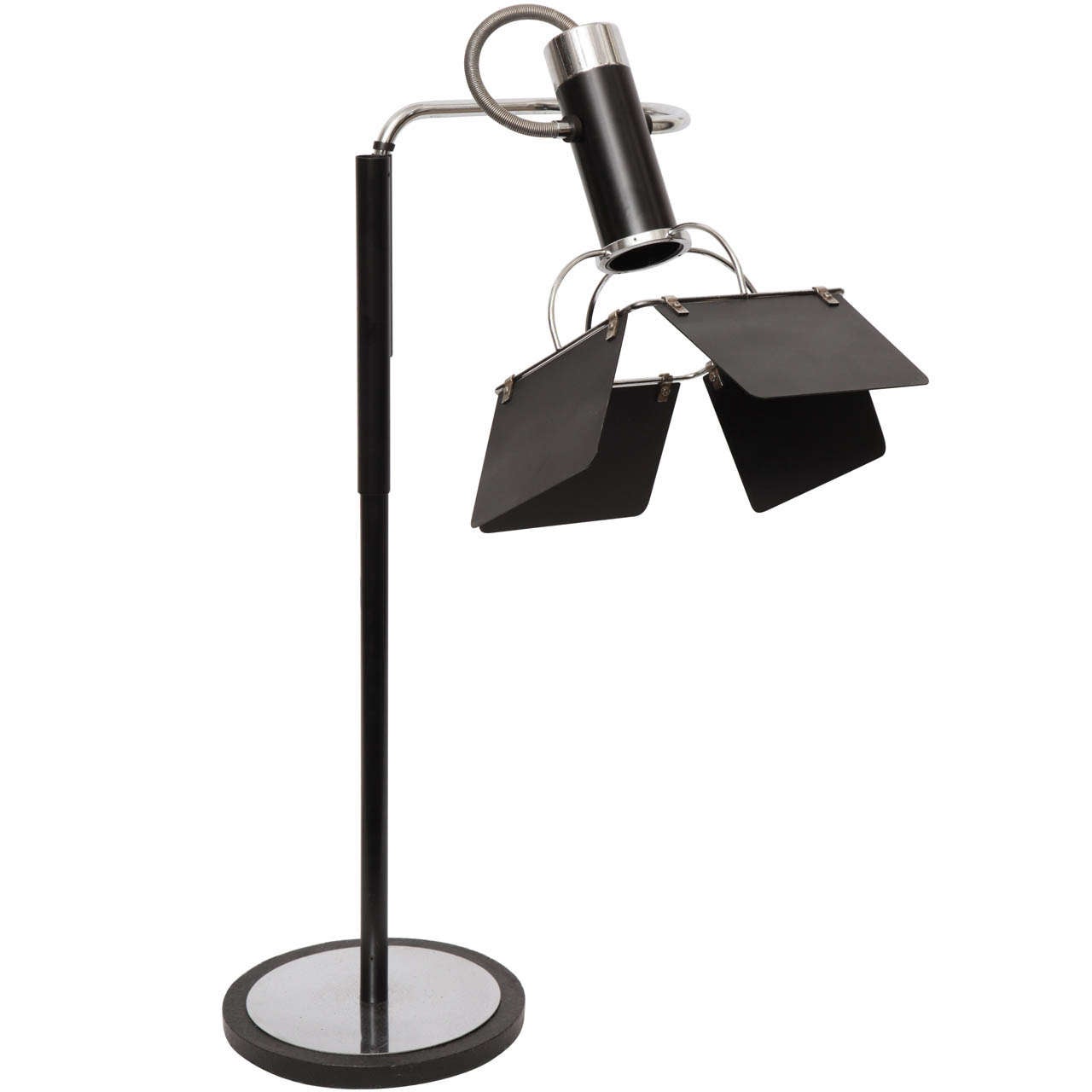 A 1930s American Modernist Articulated Table Lamp