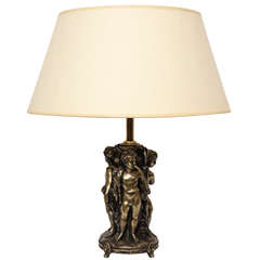 1920s French Art Deco Table Lamp 7