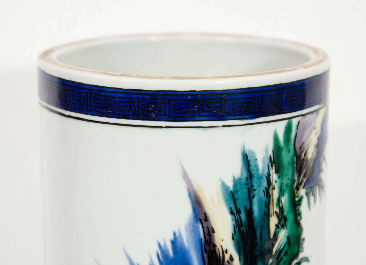 20th Century Mid-Century Decorative Ceramic Japanese Vase