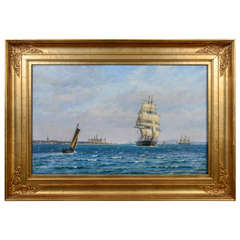 Oil on Canvas, Vilhelm K.F. ARNESEN