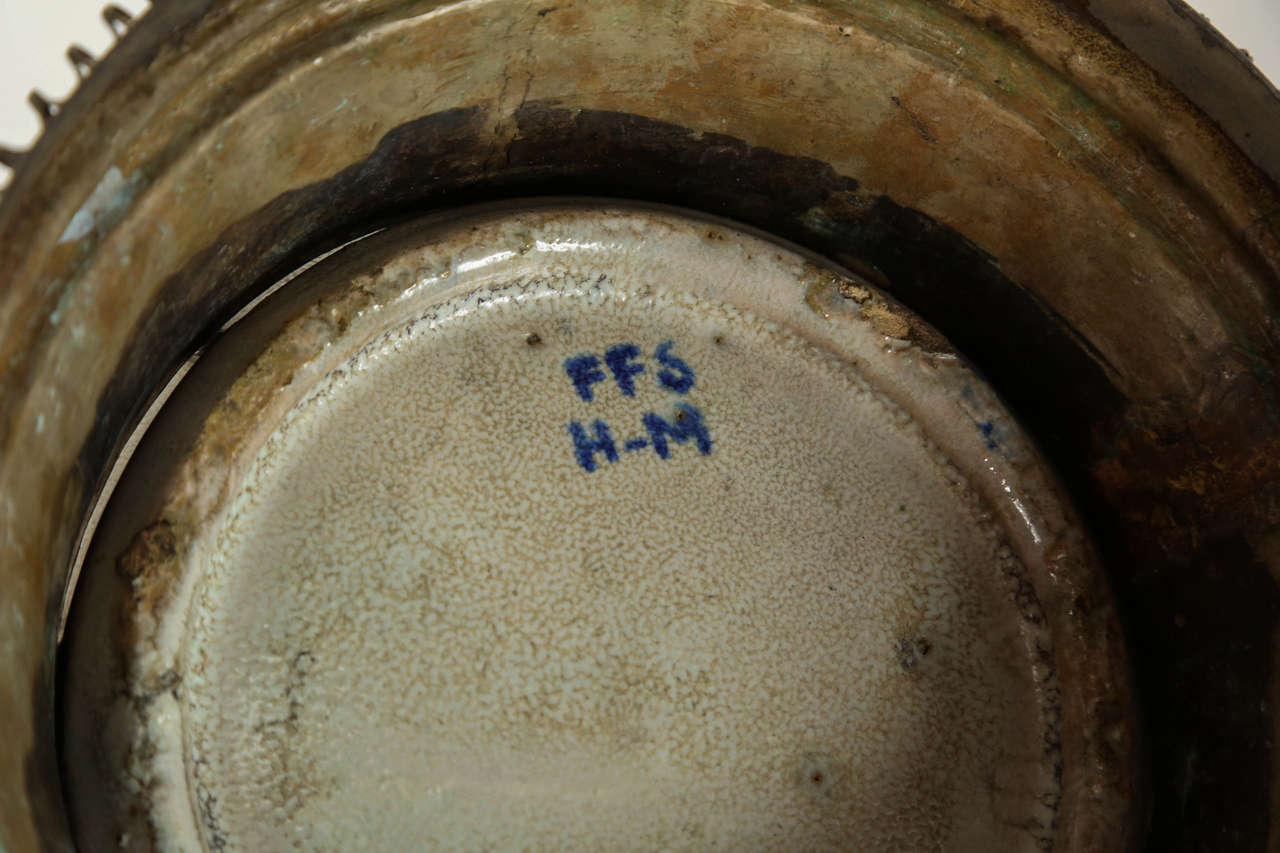 Antique Moroccan Ceramic Moorish Vase 1