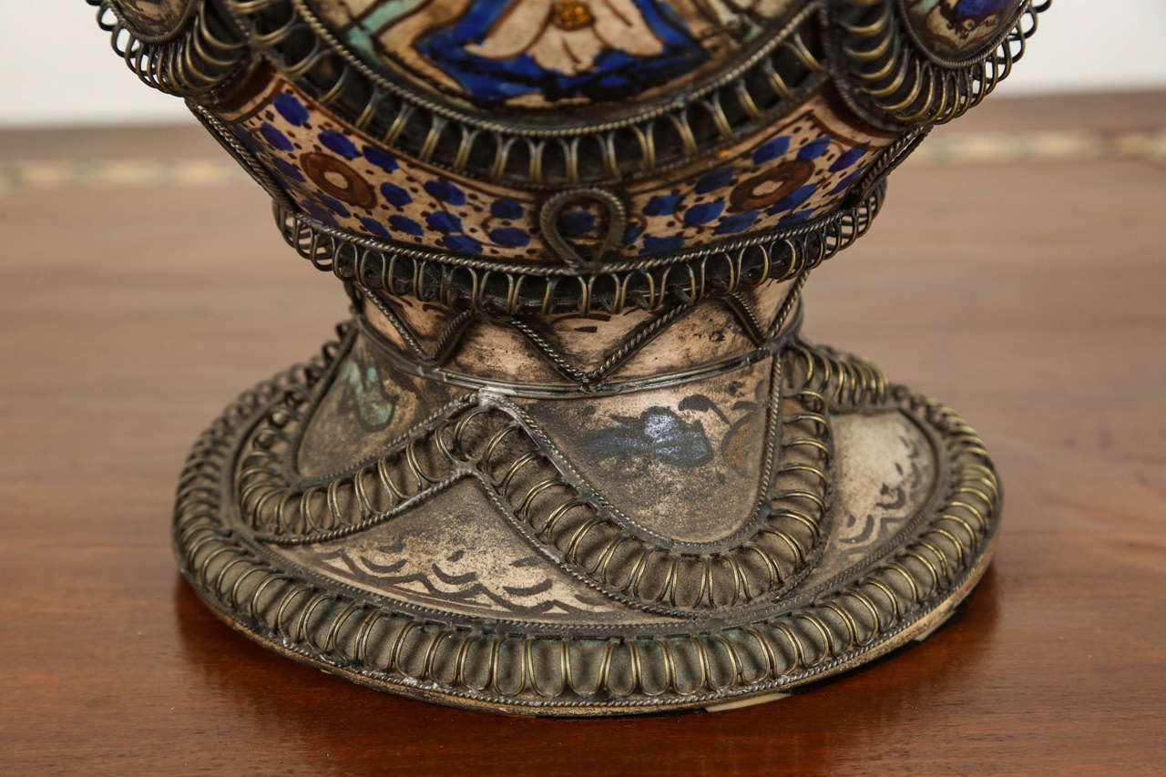 antique moroccan pottery