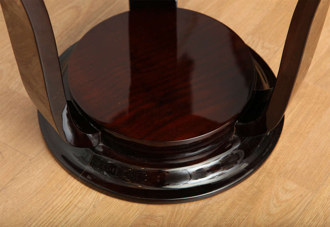 Art Deco Round Side Table For Sale 1