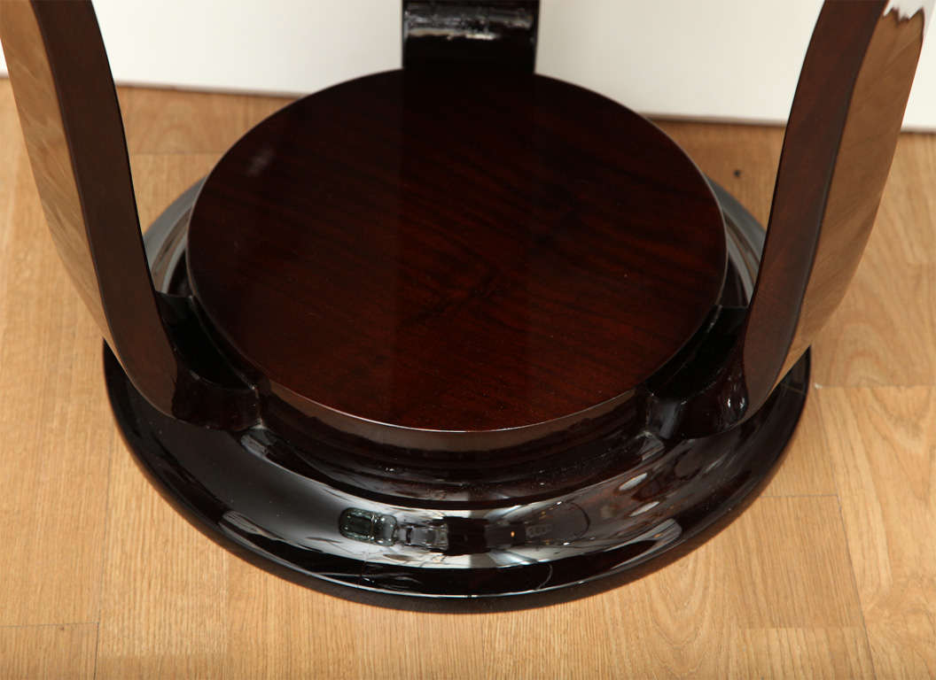 Art Deco Round Side Table For Sale 3