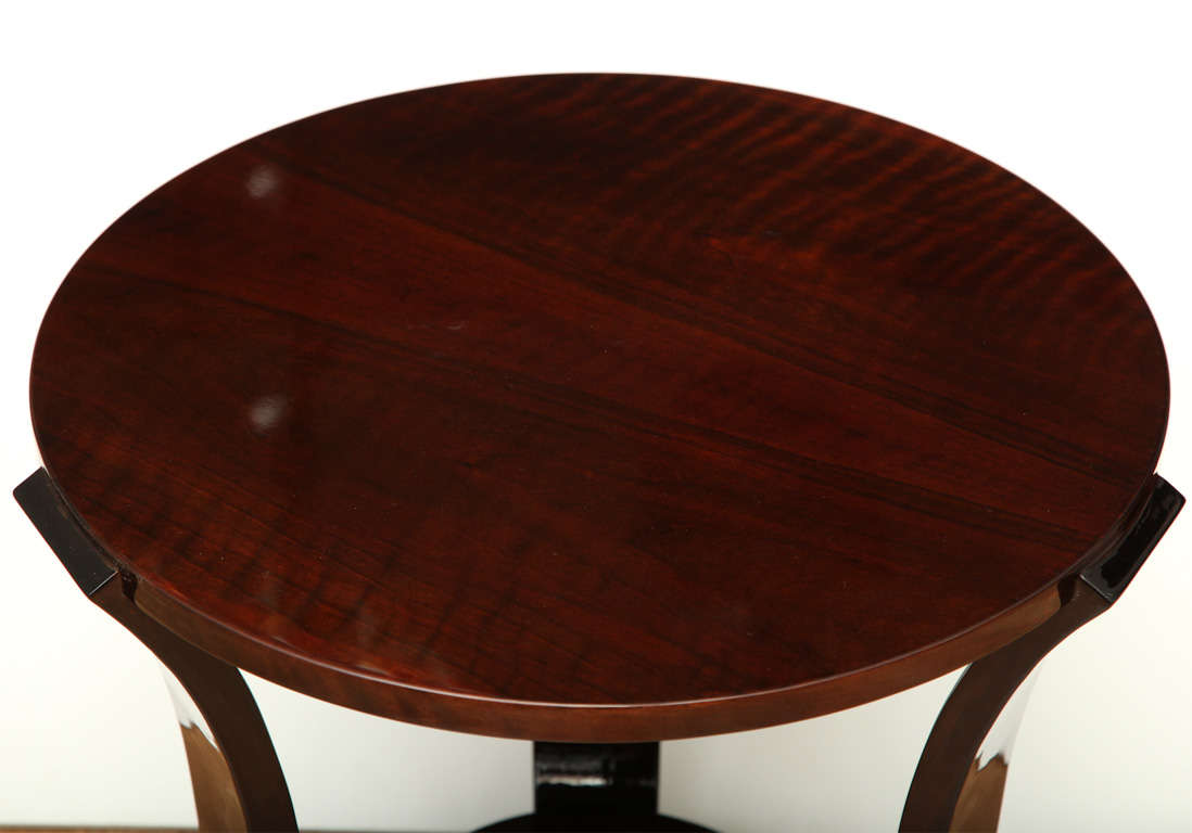 Art Deco Round Side Table For Sale 4