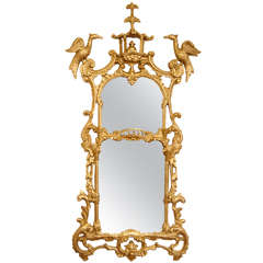 Italian Chippendale Style Pier Mirror