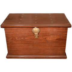 19th century Teak Trunk