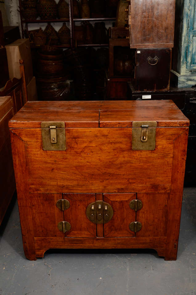 1920's Elm Coin Chest