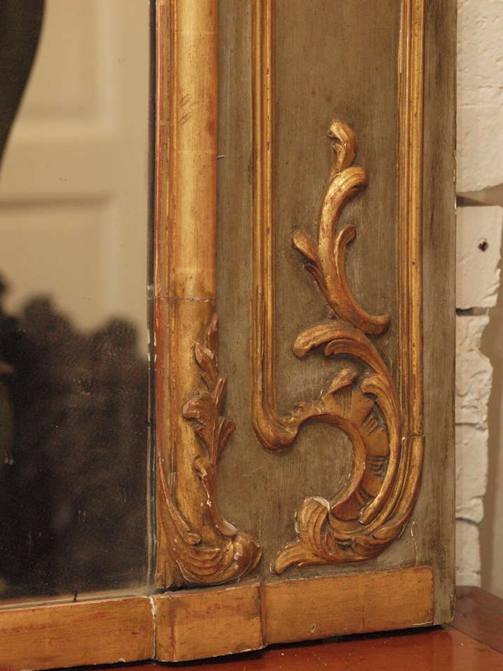 French 19th c. Trumeau Mirror 1