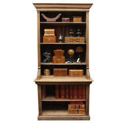 English Open Bookcase, Circa 1860