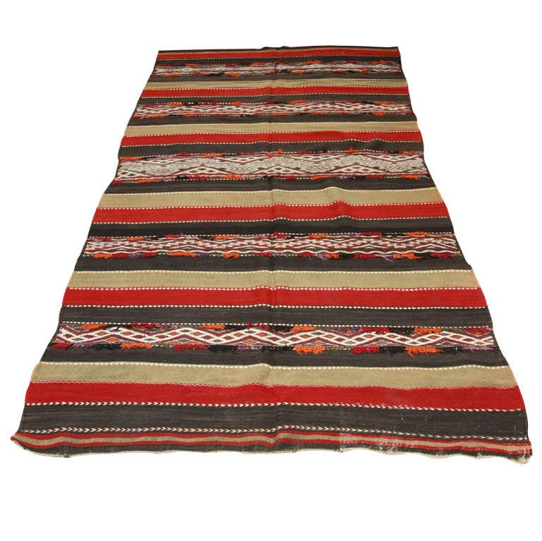 Tapis Berbère Marocain Fait Main - Laine De Mouton - 6.5x10 Ft - Multicolore - Boho