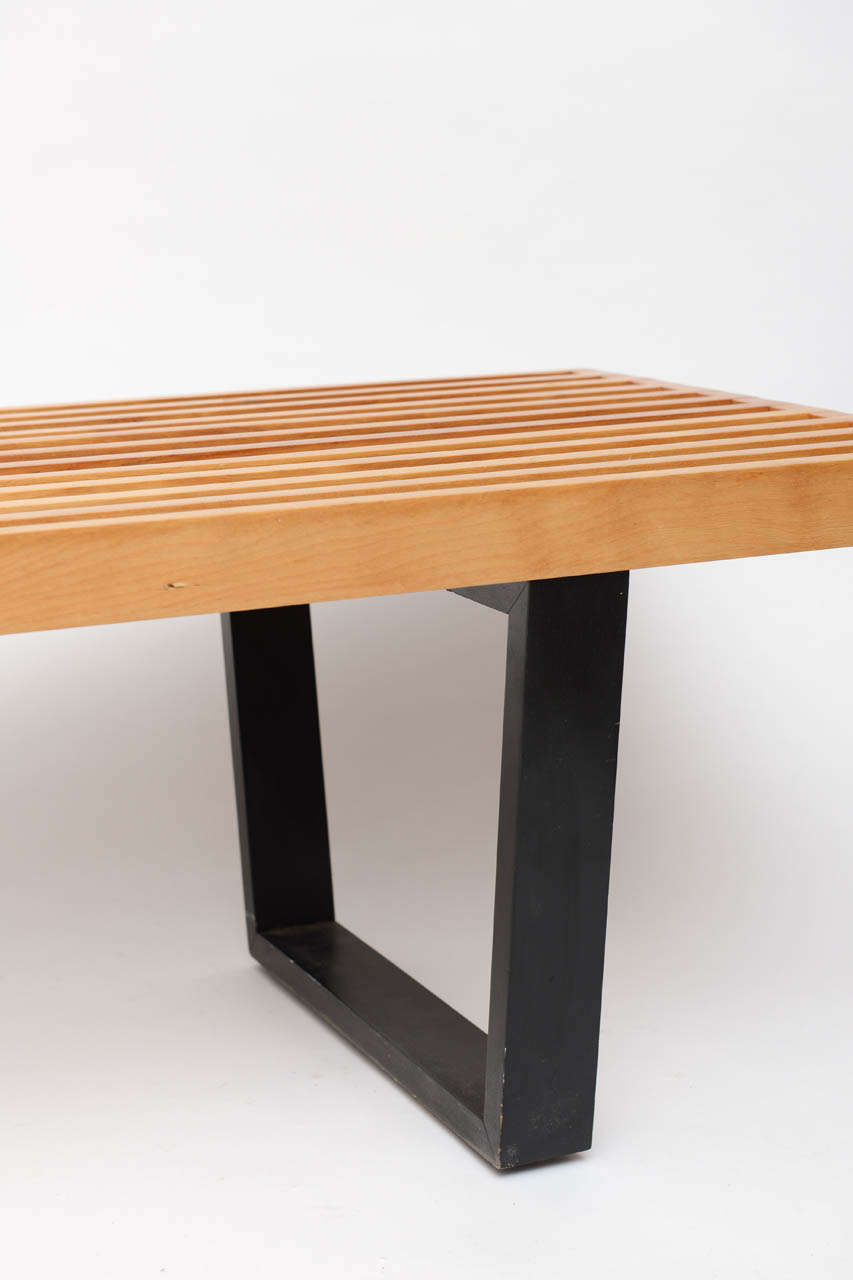 George Nelson Slat Bench #4992 2