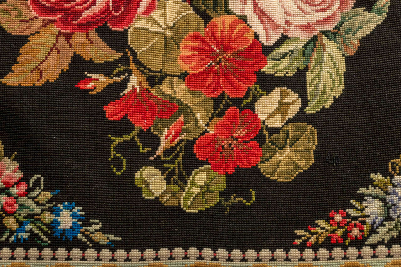 Needle Point Tapestry Runner, English, circa 1880 For Sale 3