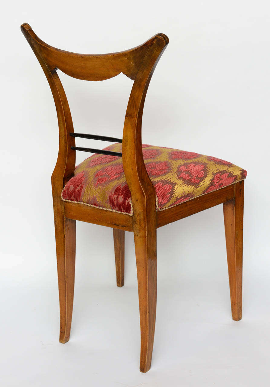 Austrian Set of Six Biedermeier Dining Chairs, Josef Danhauser, Vienna For Sale