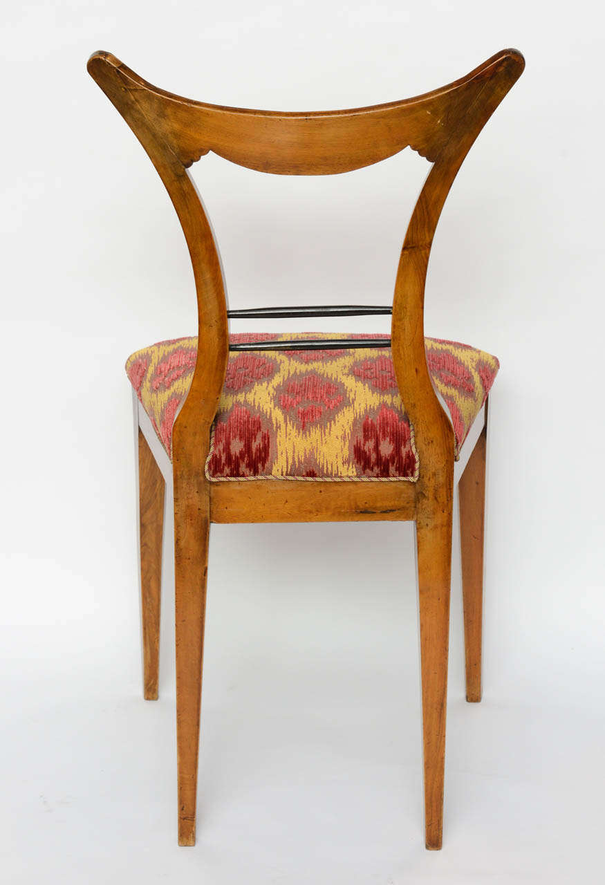 Set of Six Biedermeier Dining Chairs, Josef Danhauser, Vienna In Excellent Condition For Sale In Hollywood, FL