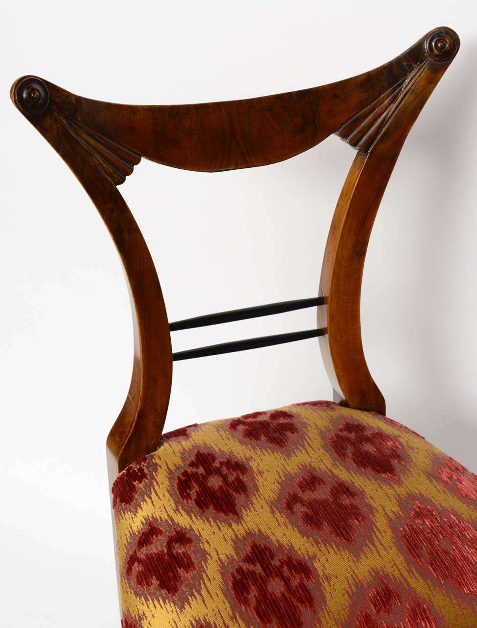 19th Century Set of Six Biedermeier Dining Chairs, Josef Danhauser, Vienna For Sale