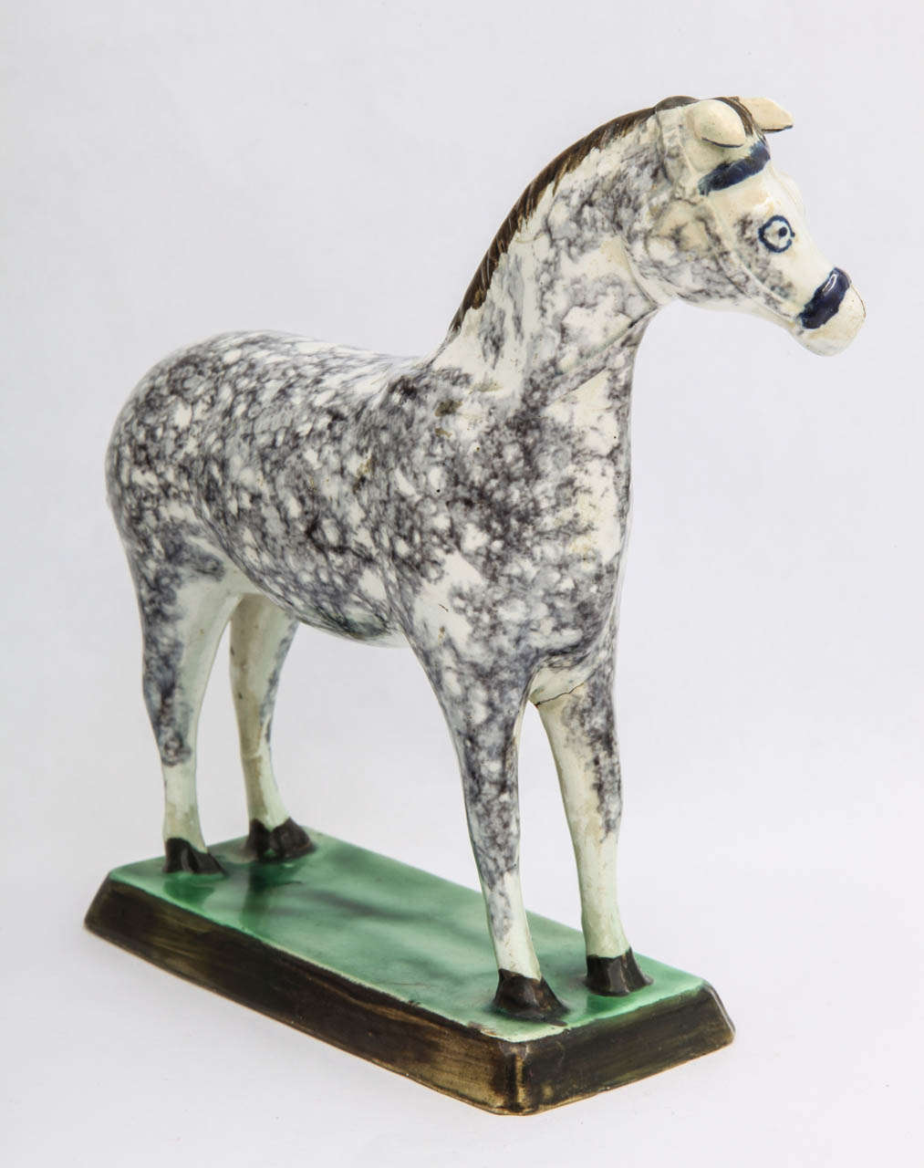 A Rare Saint Anthonys Pottery Horse In Excellent Condition For Sale In New York, NY