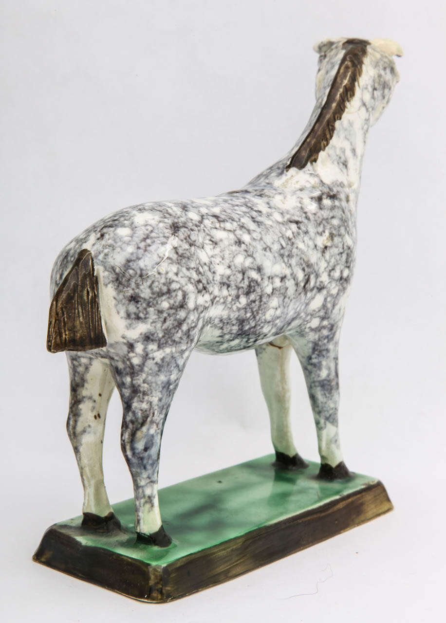 A Rare Saint Anthonys Pottery Horse For Sale 1