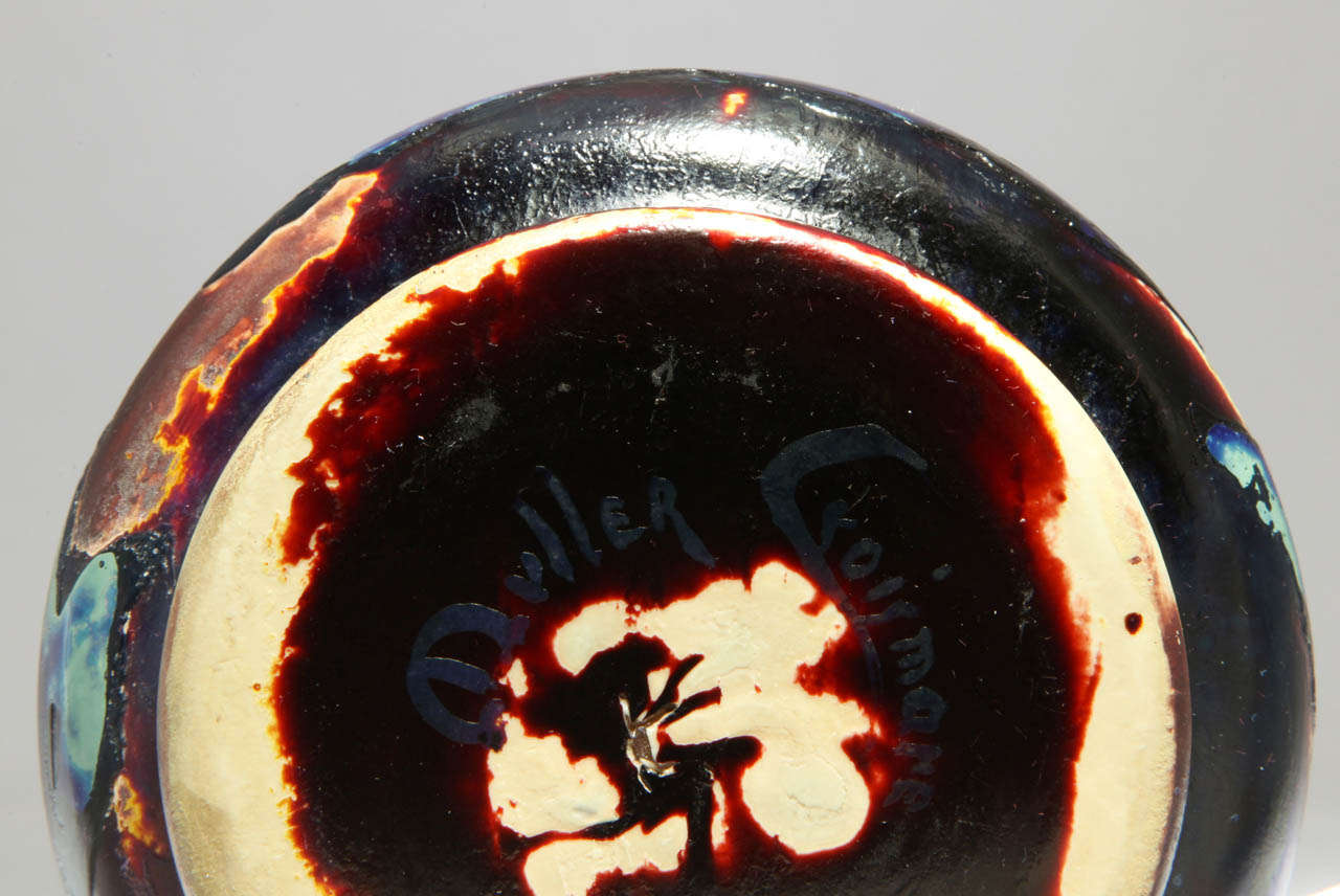 A Beautiful Signed Muller Croismare Cameo Glass vase 5