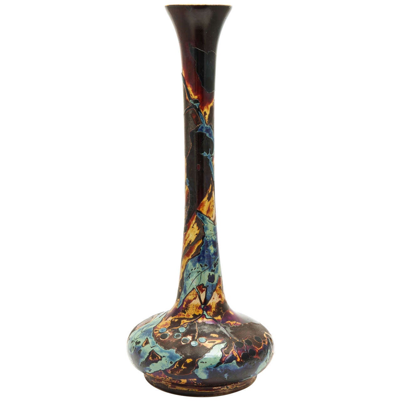 A Beautiful Signed Muller Croismare Cameo Glass vase