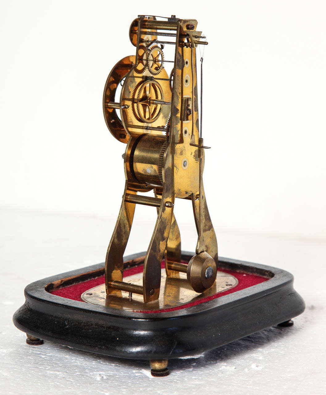 19th Century French Skeleton Clock 3