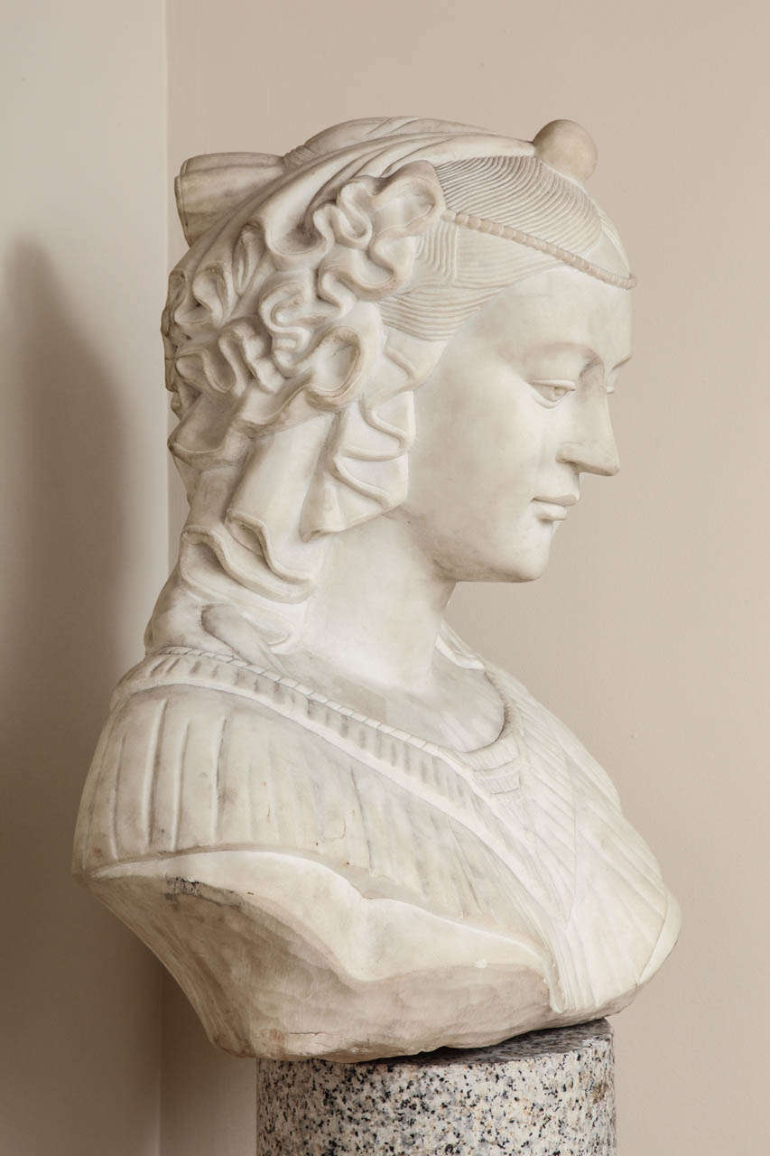 20th Century Italian Marble Bust