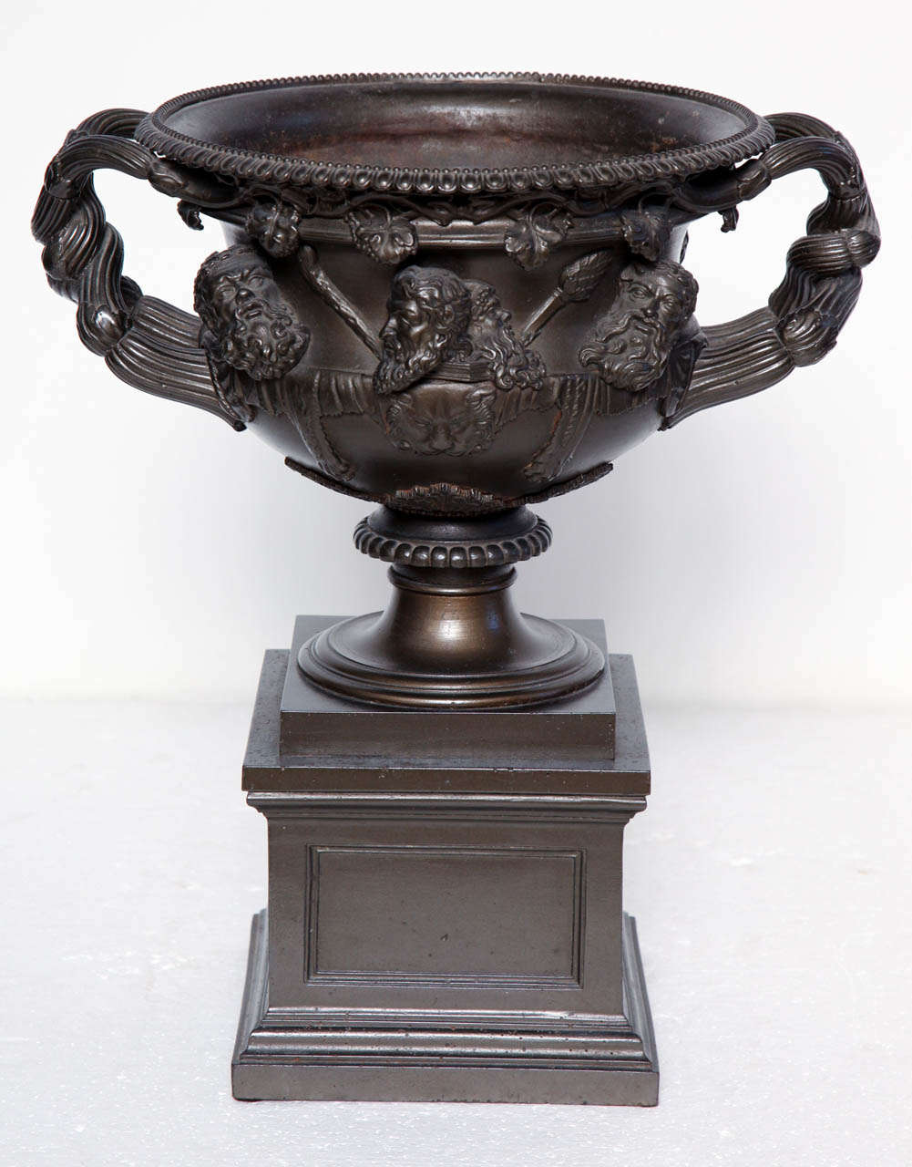 19th Century Iron Warwick Vase Possibly Berlin