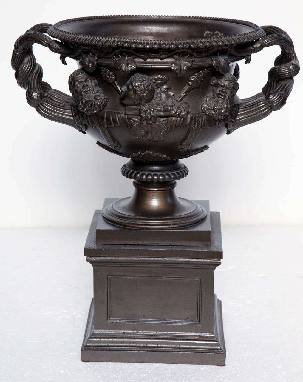 19th Century Iron Warwick Vase For Sale 2