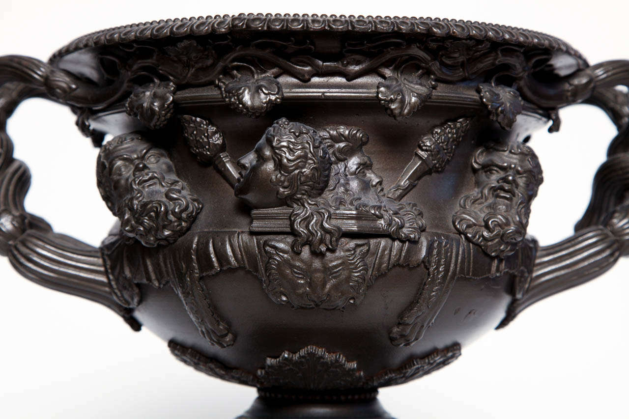 19th Century Iron Warwick Vase For Sale 3