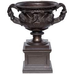19th Century Iron Warwick Vase