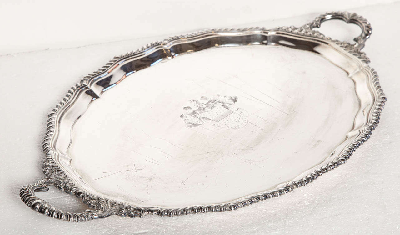 Silver Plated Tray by Mappin&Webb of London