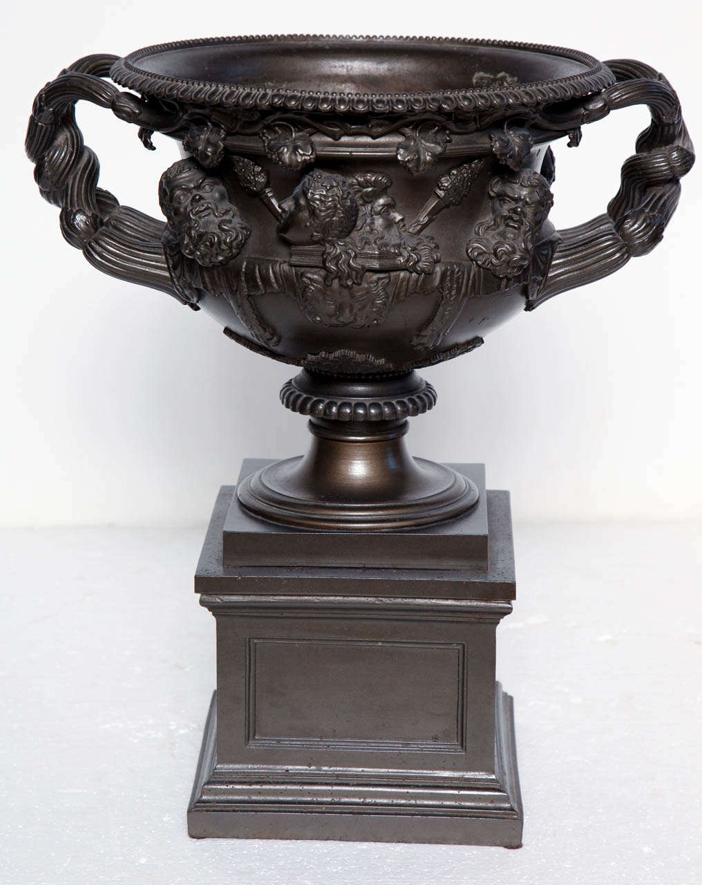 19th Century Iron Warwick Vase For Sale at 1stDibs warwick vase for