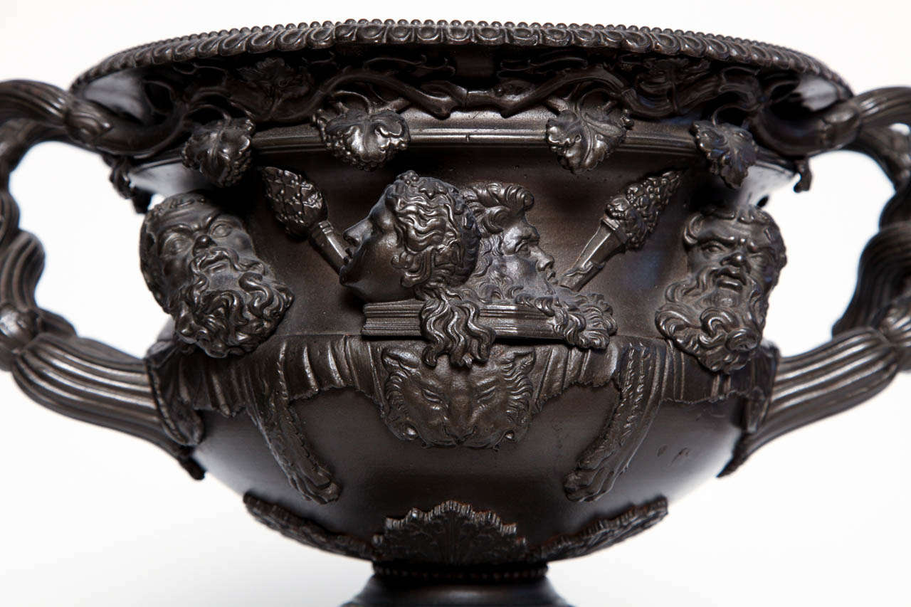 19th Century Iron Warwick Vase For Sale at 1stDibs warwick vase for