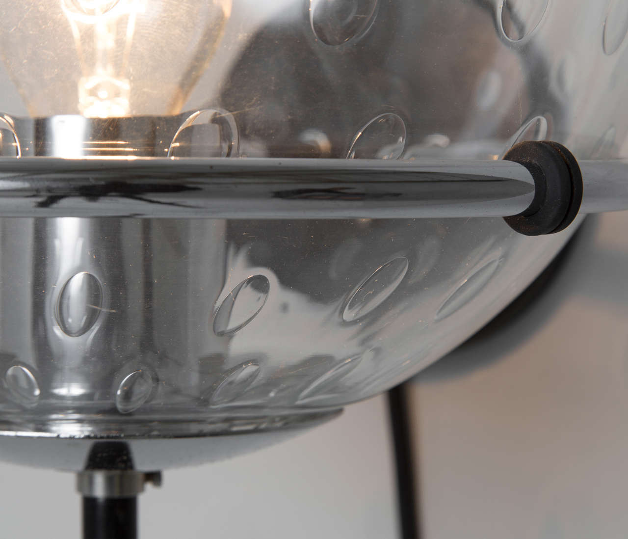 Set of Six 'Globe' Wall Lights In Good Condition In Waalwijk, NL