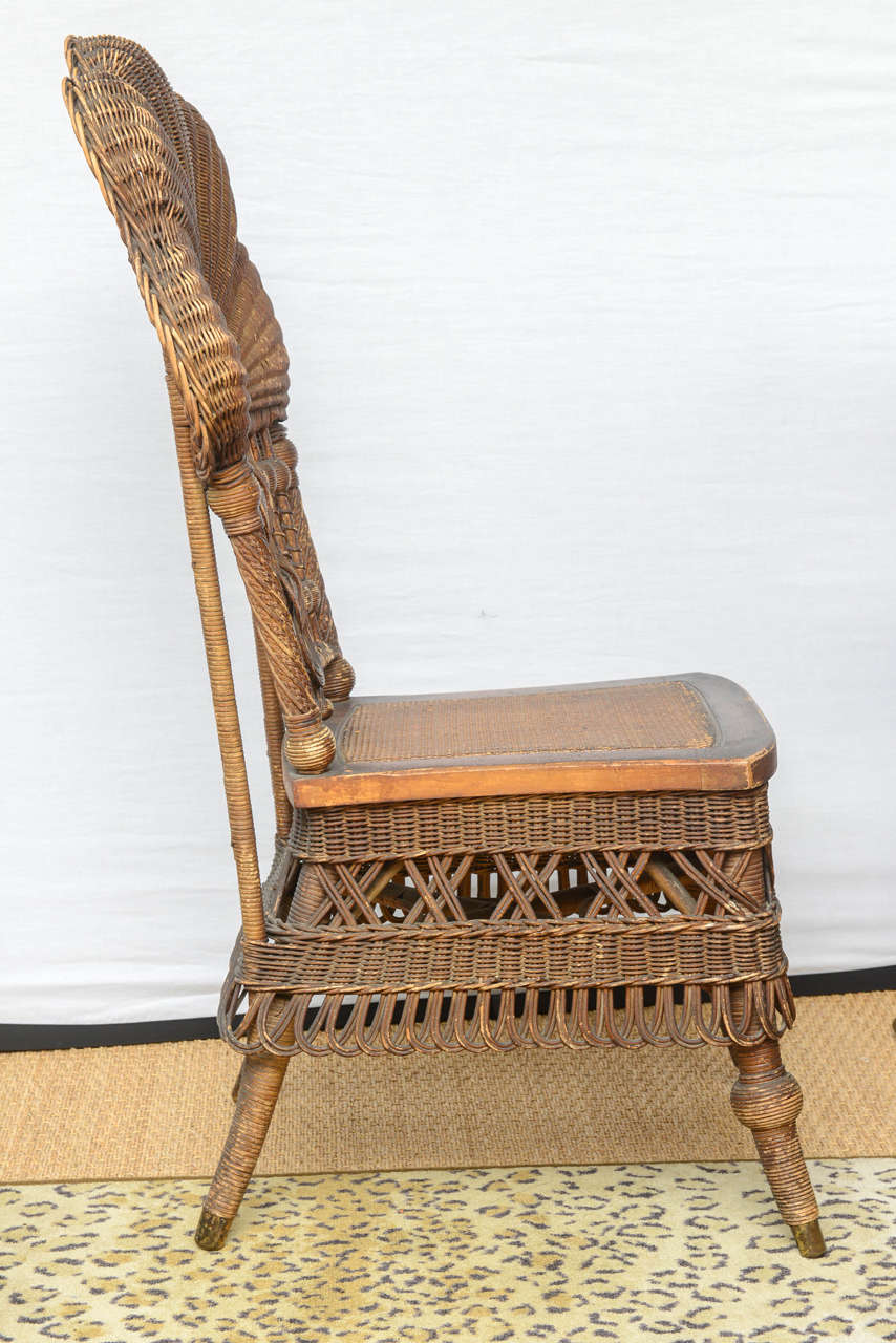 Rare HeywoodWakefield Wicker Chair at 1stDibs heywood wakefield