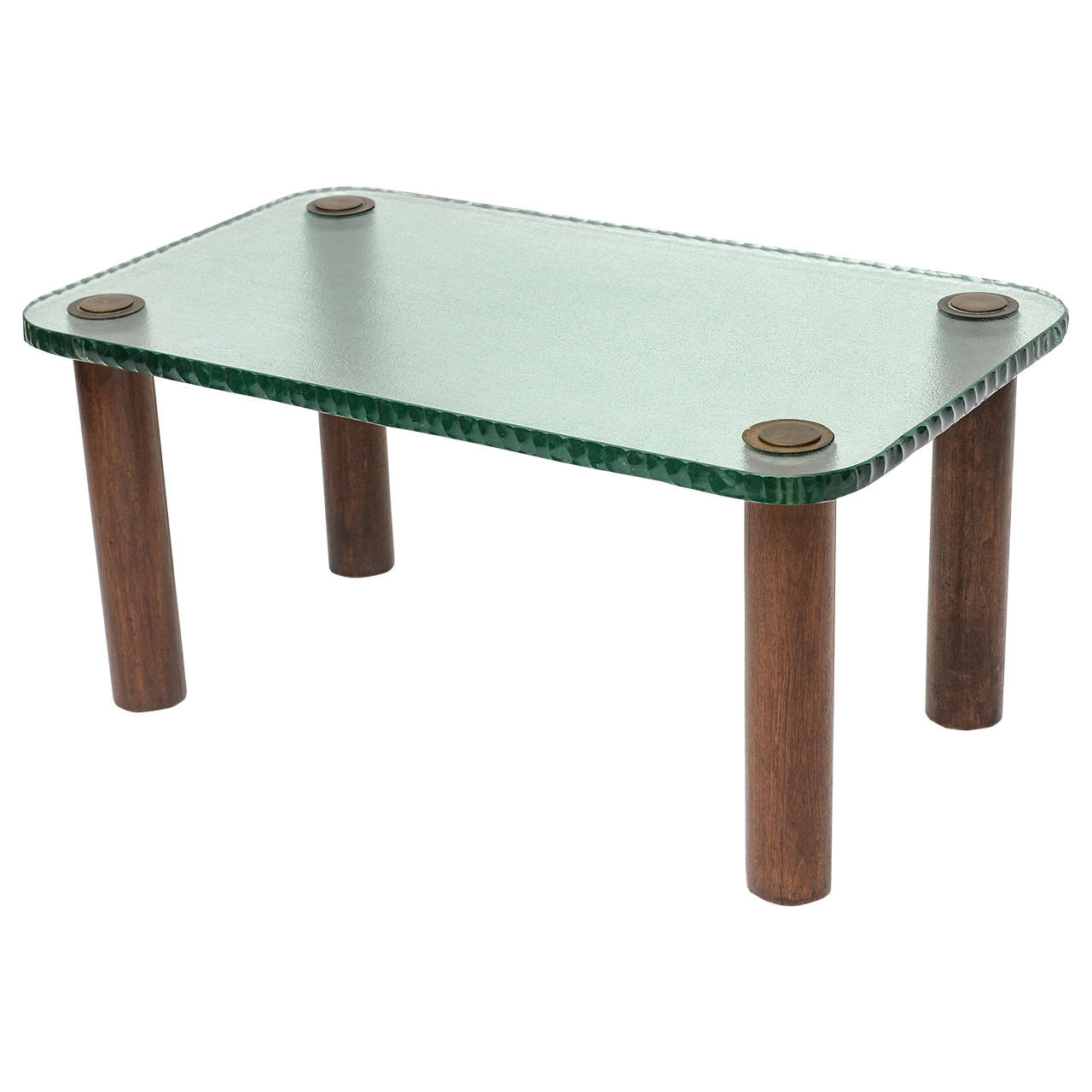 H. H. Turchin Cast Glass Table