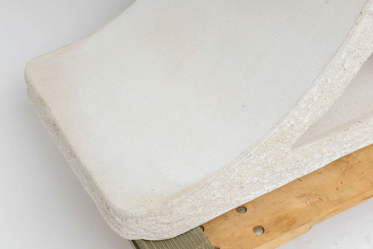 American Karl Springer JMF Cast Stone Console