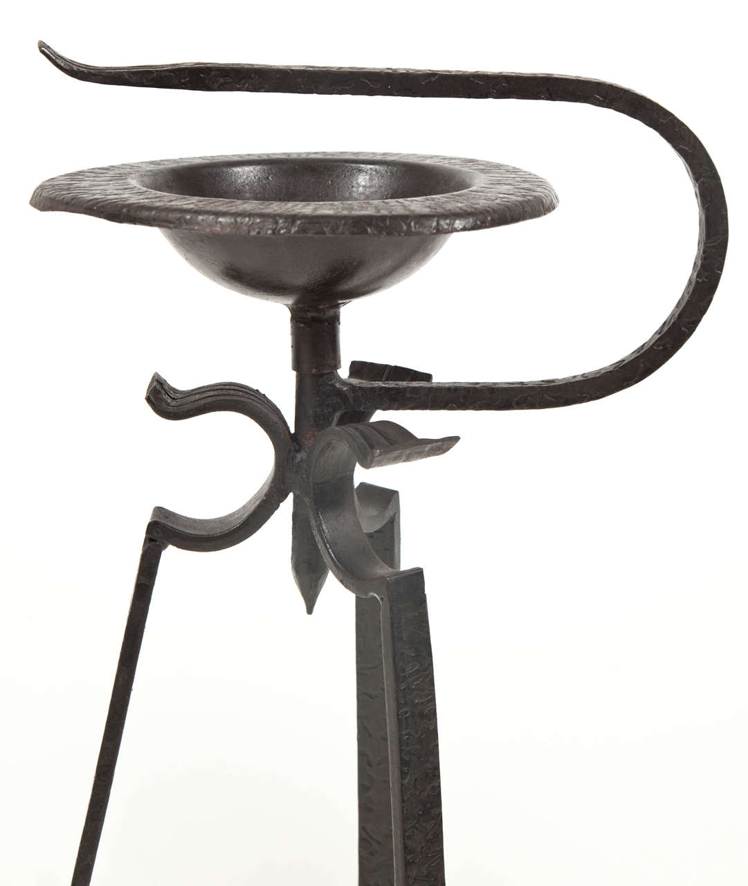 Iron Hand-Forged French Smoking Stands