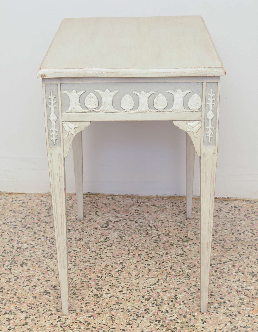 19th Century Antique Swedish Gustavian Table with Drawer at 1stDibs
