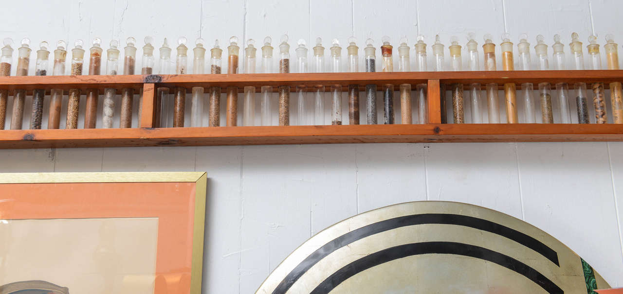 Pyrex Test Tube Spice Rack In Good Condition In West Palm Beach, FL