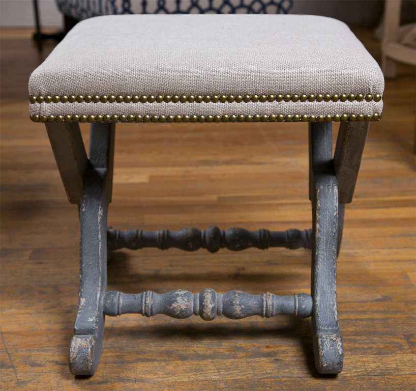 French Upholstered Footstools