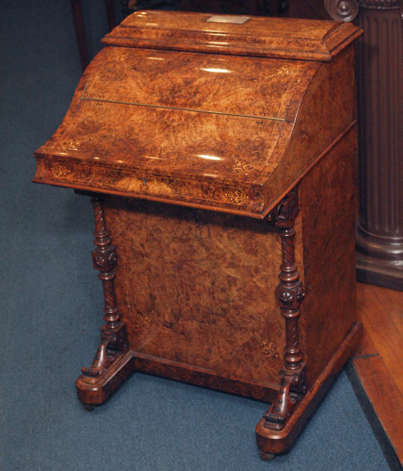 Rare Antique Mechanical Davenport Desk